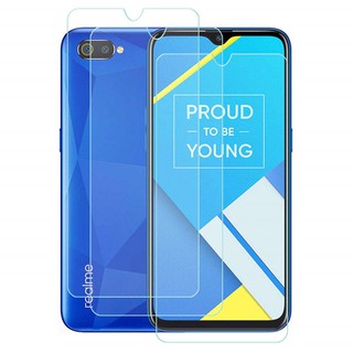 Realme C2 - Kính Cường Lực Trong Suốt Có Mài Cạnh