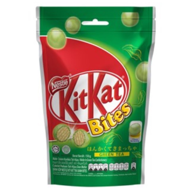 KitKat socola trà xanh Bites 150g