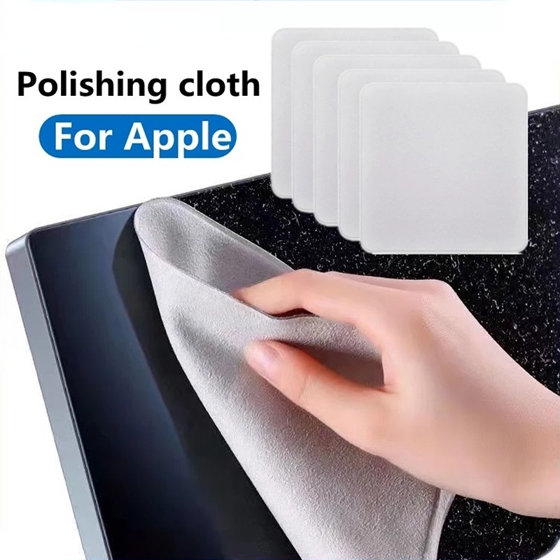 Khăn Vải Vệ Sinh Màn Hình Điện Thoại Compatible For Iphone Compatible For iPad Watch 1:1 16*16cm