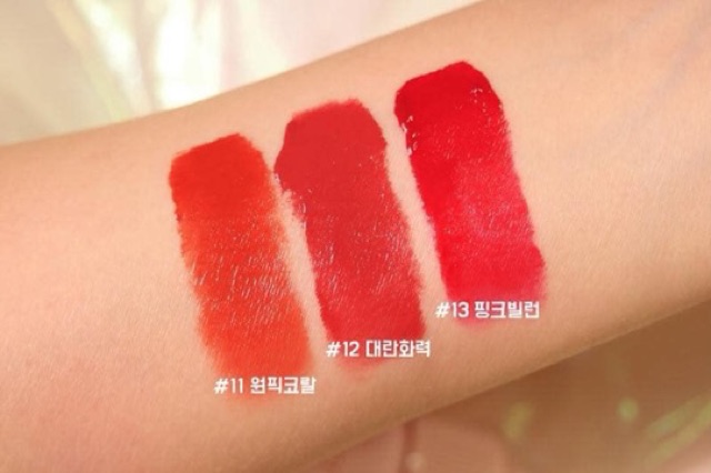 (11-12-13) Son kem PERIPERA Ink Velvet Mood Plank Collection Limited 2019 | Thế Giới Skin Care