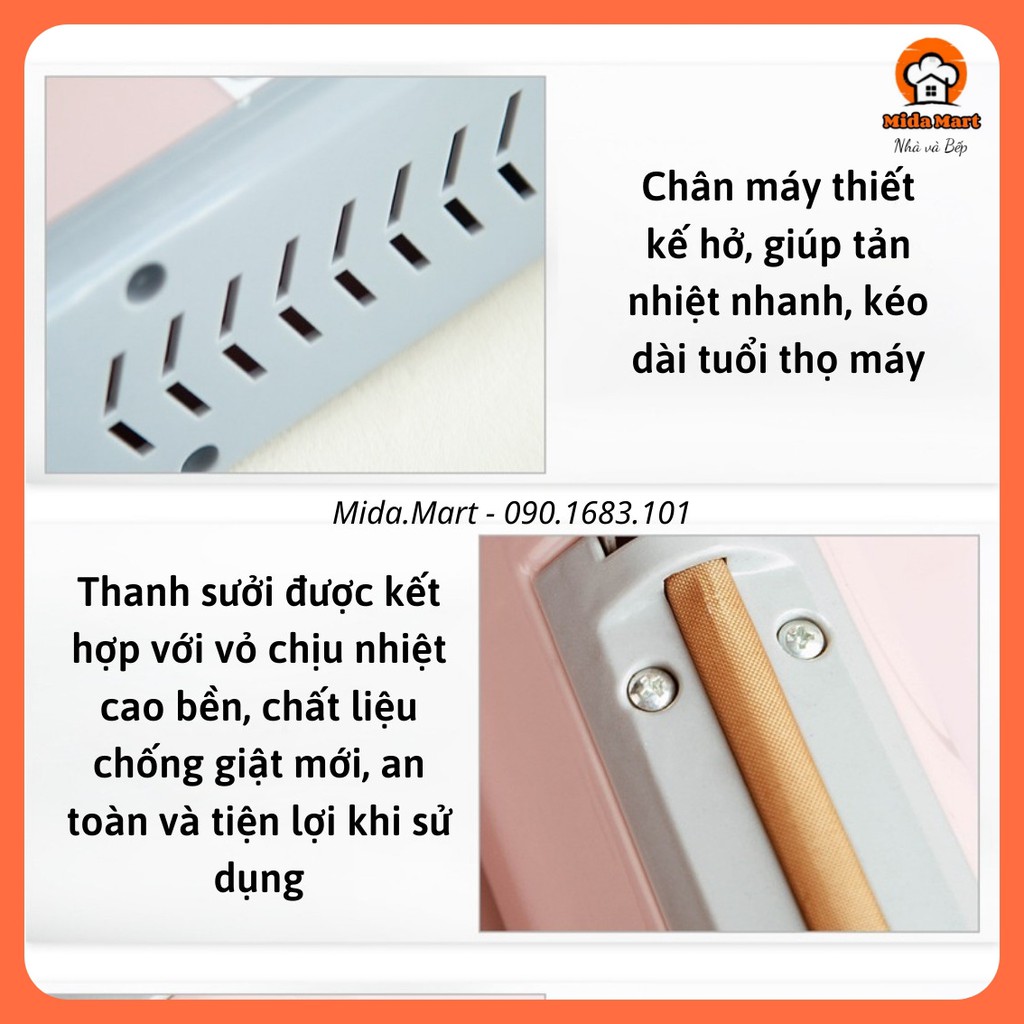 🔥MÁY HÀN MIỆNG TÚI BẢO QUẢN THỰC PHẨM CHÍNH HÃNG VINLAND BẢO HÀNH 6 THÁNG🔥