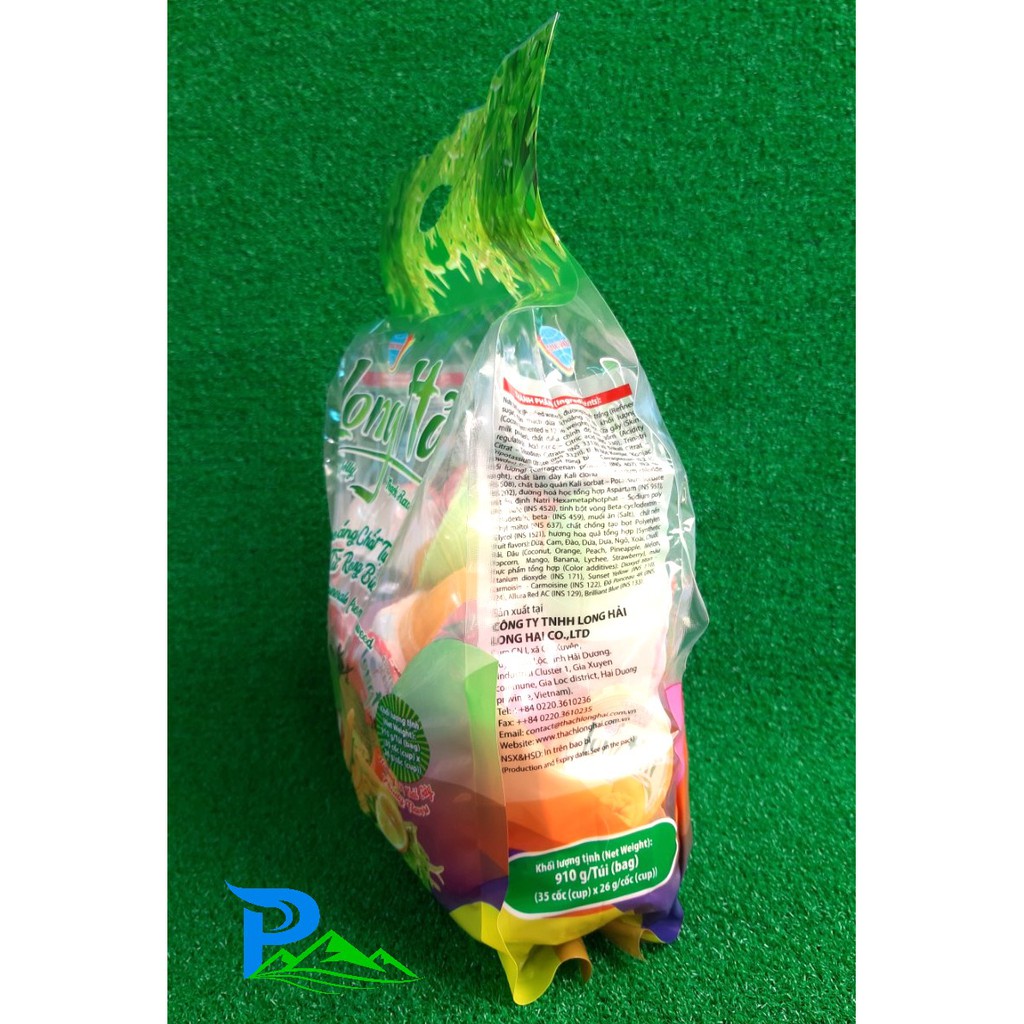 Thạch rau câu Long Hải túi 910g
