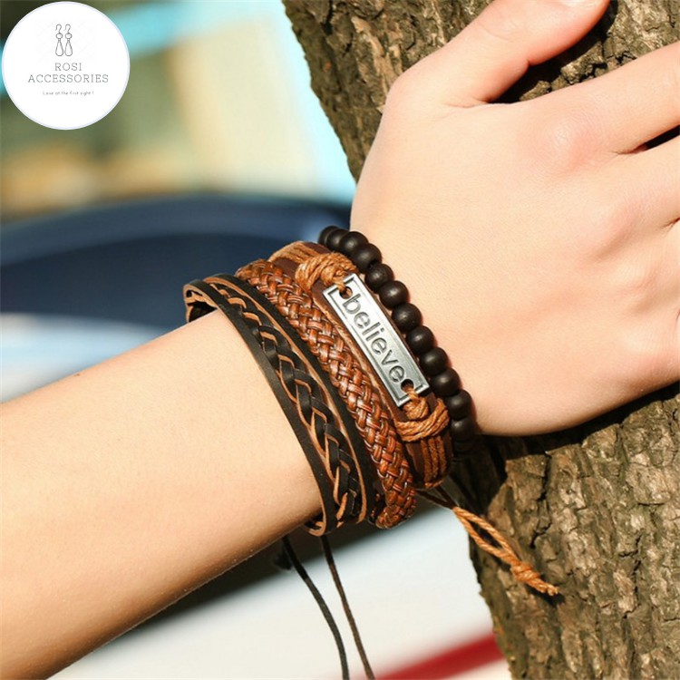 Set 4 Vòng Tay Vintage Giá Rẻ