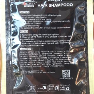 Dầu gội đen tóc thảo dược Kokosilk