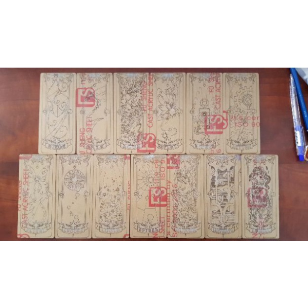 Thẻ bài Sakura Clearcard thủ lĩnh thẻ bài ccs cardcaptor Clear card