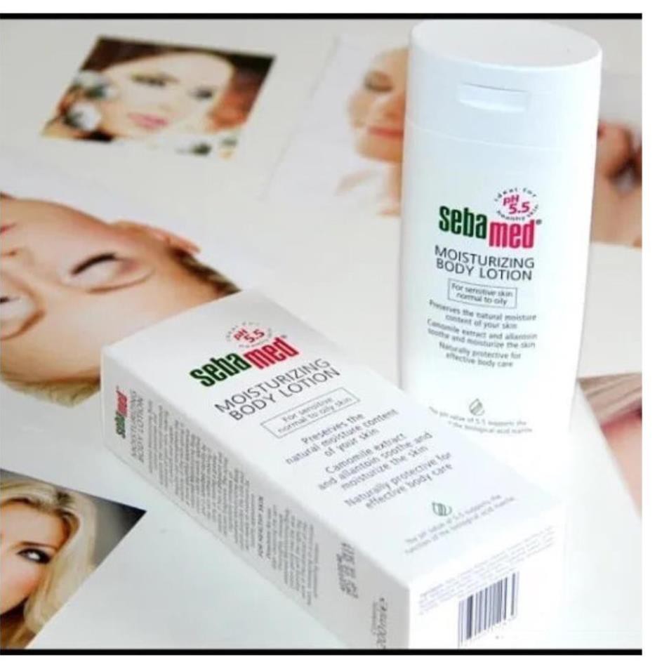 SỮA DƯỠNG THỂ CẤP ẨM TOÀN THÂN CHO DA NHẠY CẢM SEBAMED pH5.5 - 200ML - ĐỨC | BigBuy360 - bigbuy360.vn