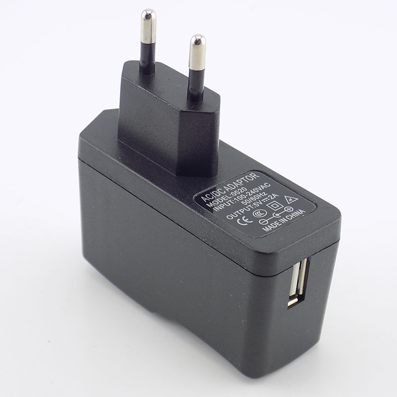 Bộ Sạc Nguồn AC 100-240V DC 5V 0.5A 1A 2A 3A Micro USB Cho Điện Thoại Đèn LED