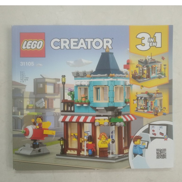 Hướng Dẫn Set 31105 Townhouse Toy Store Cửa Hàng Đồ Chơi