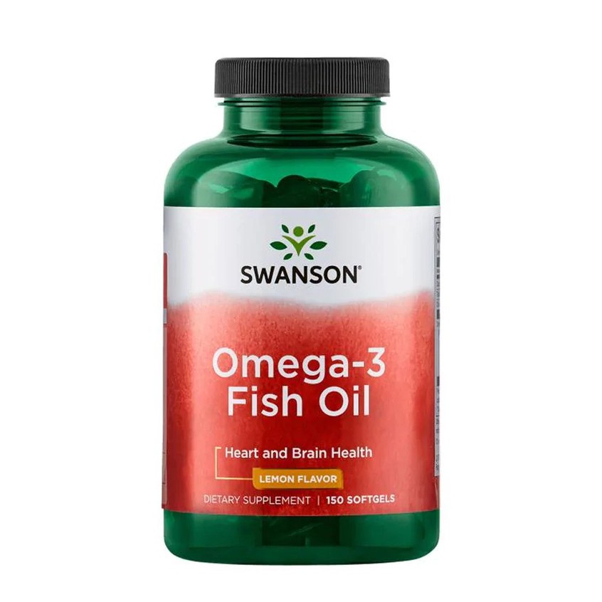Viên uống bổ sung dầu cá Swanson Omega3 - 150 viên
