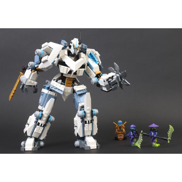 Lego HaHa - Lego Ninjago - Chiến Giáp Titan Của Zane - 71738