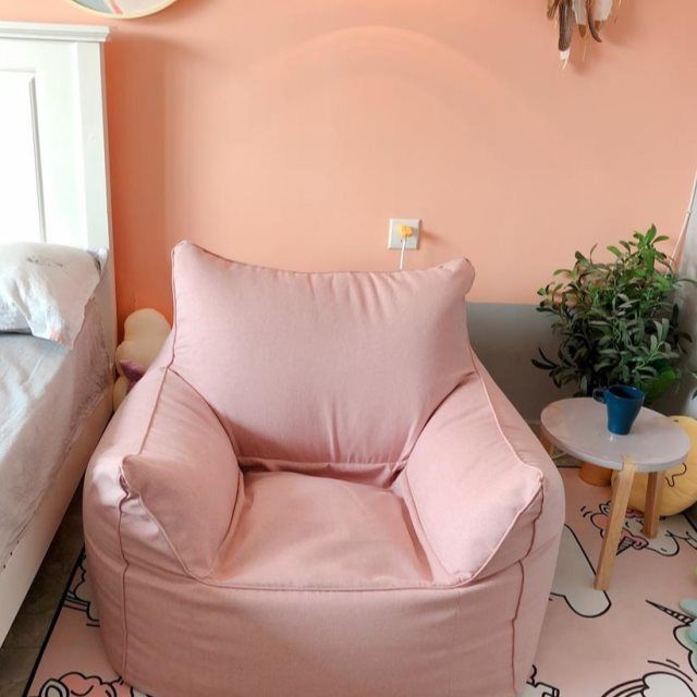 ghế sofa lười beanbag tatami phòng ngủ đơn tựa nhỏ dễ thương cô gái trái tim cho thuê net người nổi tiếng
