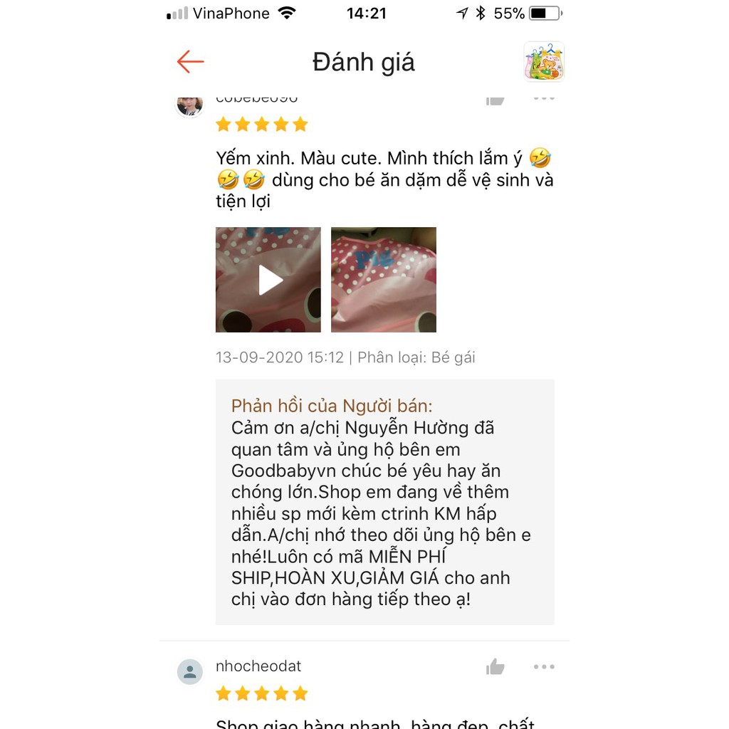 Rẻ vô địch - Yếm ăn dặm có máng