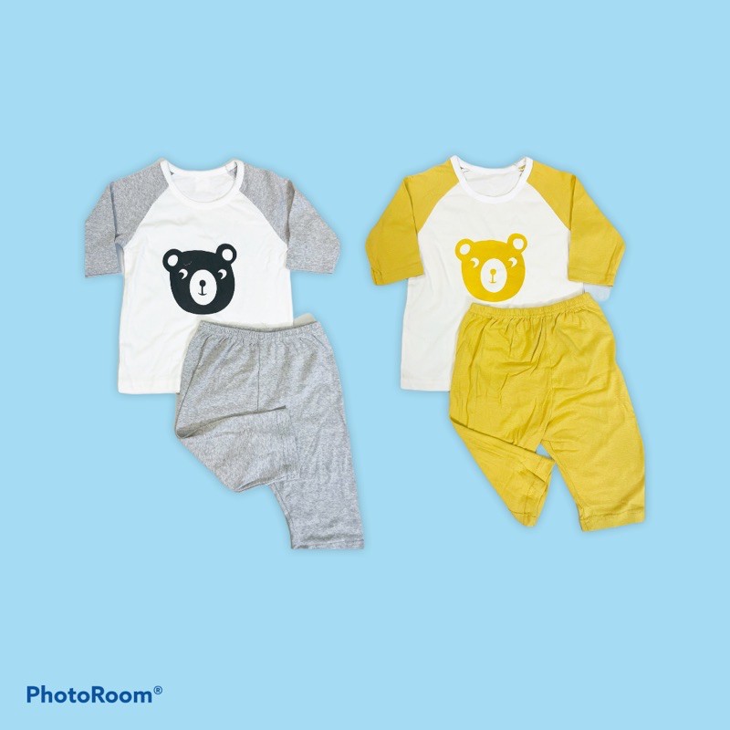 Bộ dài tay xuất Hàn ❤️ cotton mềm mịn❤️2-7T