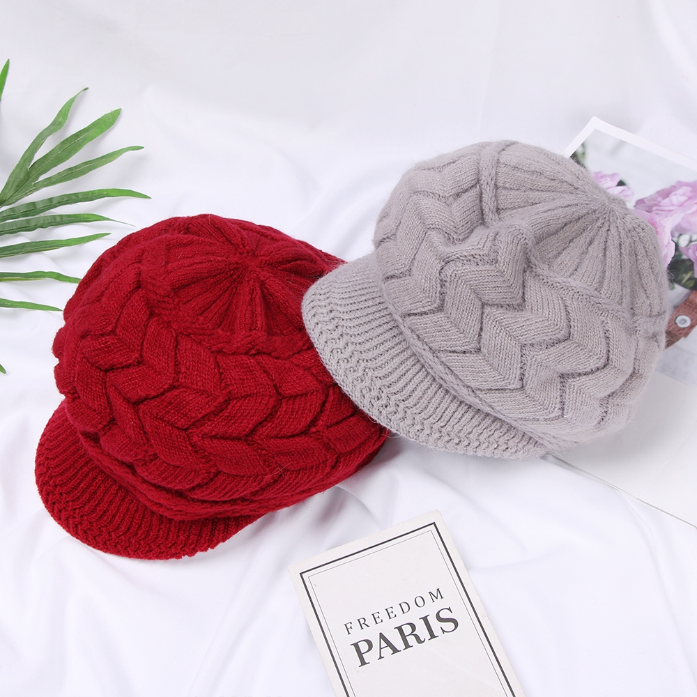 Nón len giữ ấm mùa đông thời trang