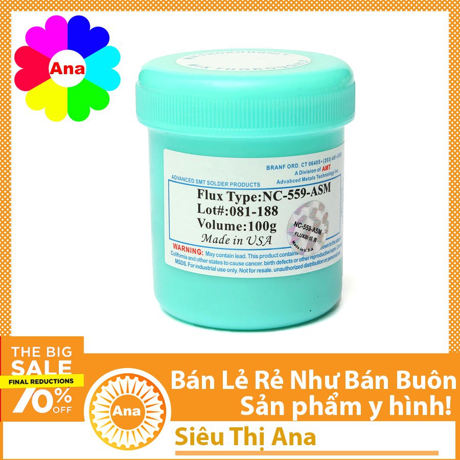 Mỡ Hàn AMTECH NC-559 ASM