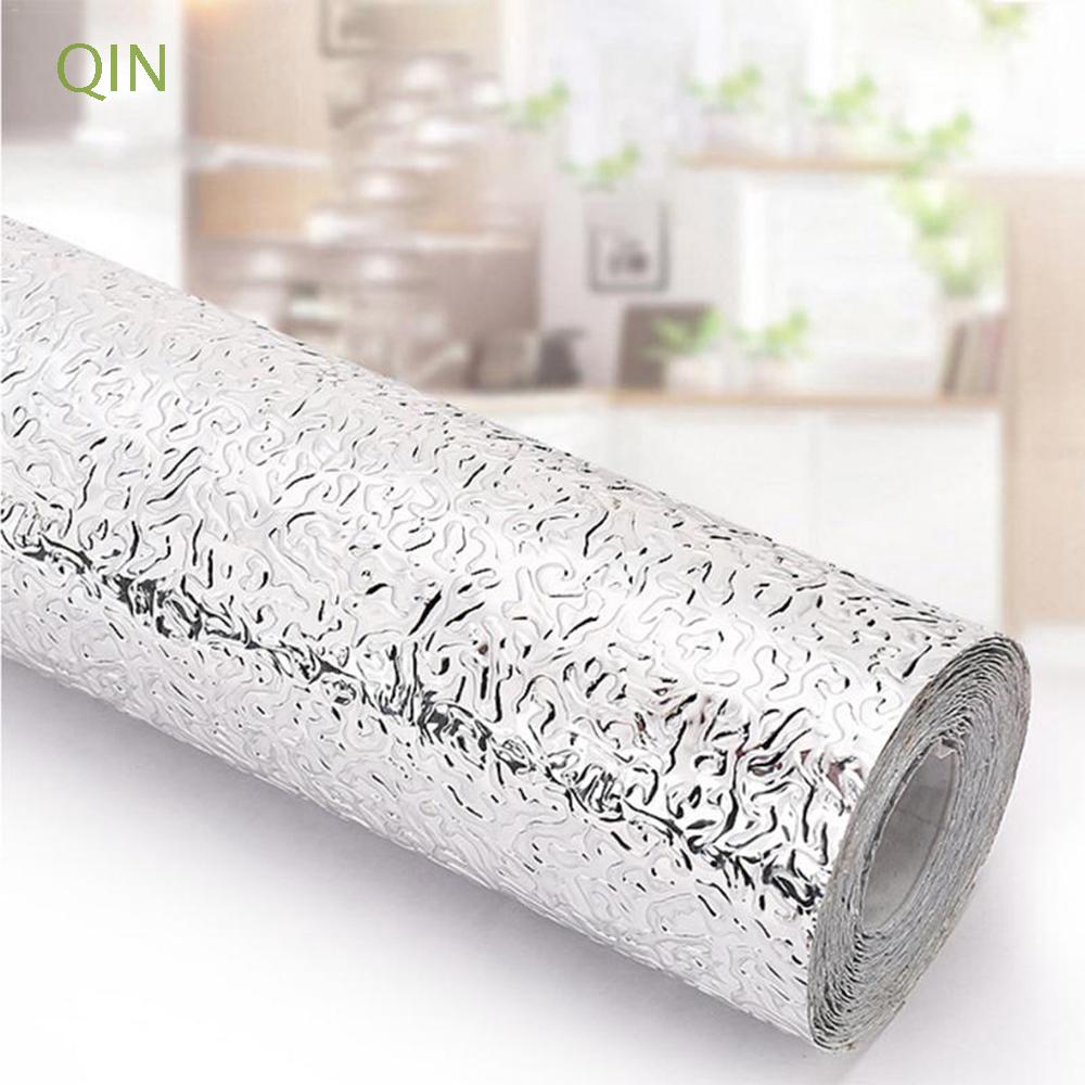 QIN DIY Home Kitchen Stove Wallpaper Aluminum Foil