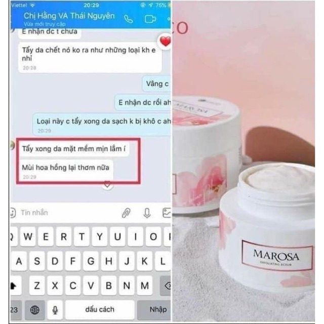 TẨY DA CHẾT MAROSA❤️Sáng mịn | BigBuy360 - bigbuy360.vn