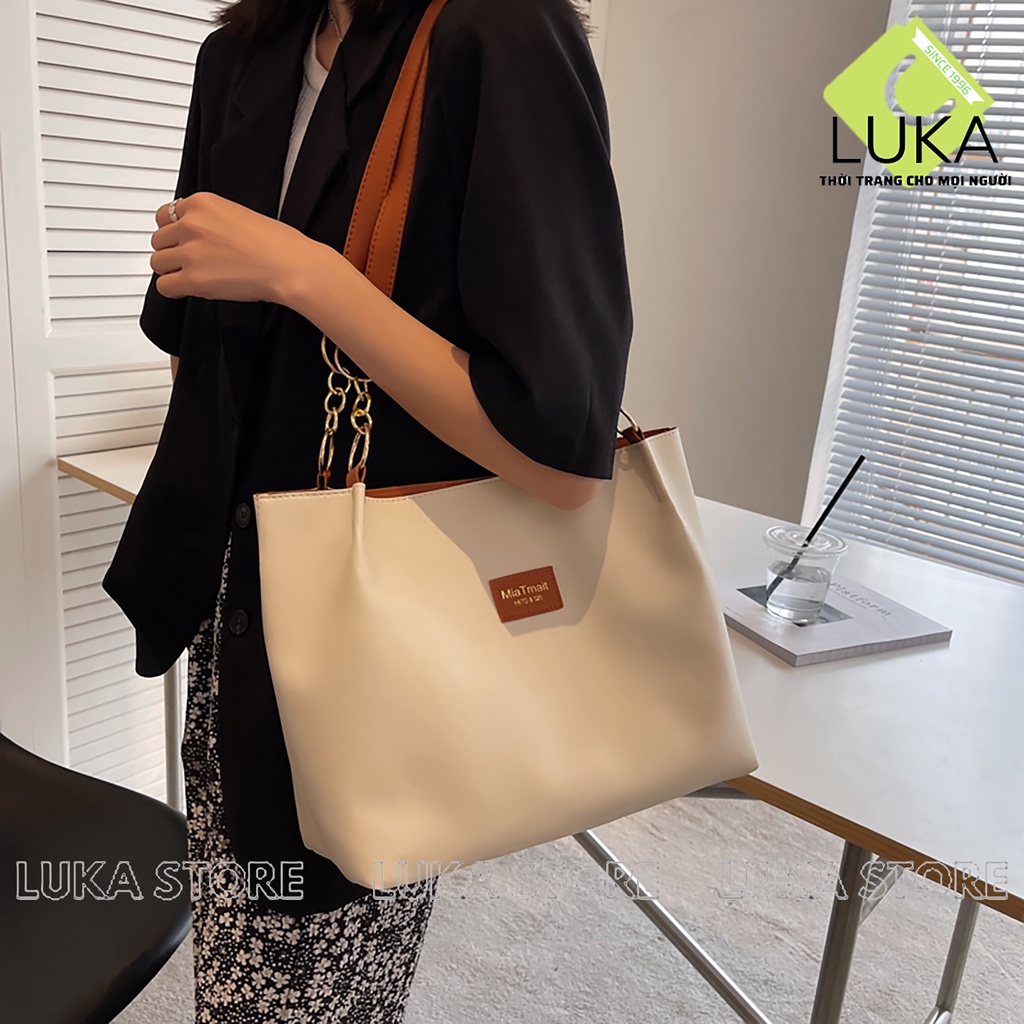 Túi Công Sở Văn Phòng Vừa Giấy A4 Đeo Vai To Đựng Được Nhiều Đồ LuKa K24