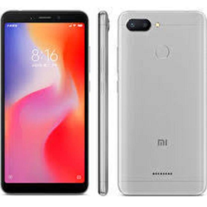 điện thoại Xiaomi Redmi 6 2sim ram 4G/64G mới Chính hãng, Tiếng Việt, VÂN TAY, Chiến PUBG/Liên Quân