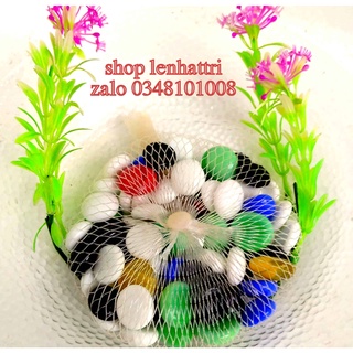 Sỏi thủy tinh trang trí 500g