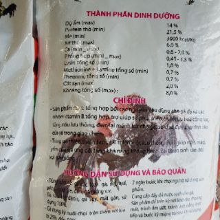 Thức ăn cho gà đá bịch 2kg