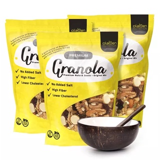 - 03 TÚI Olaben Premium Granola nướng mật ong vani 500gr
