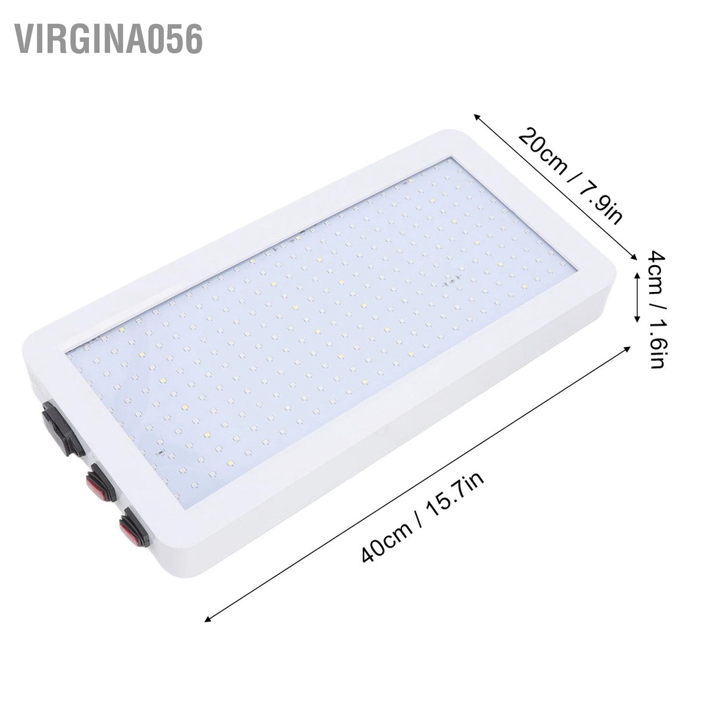 Có thể bán buôn 2000W Full Spectrum LED Grow Light Nhà máy chuyển đổi đôi với 3 bánh răng cho cây trong nhà Rau và hoa 100‑277V Virgina056 Hàng giao ngay