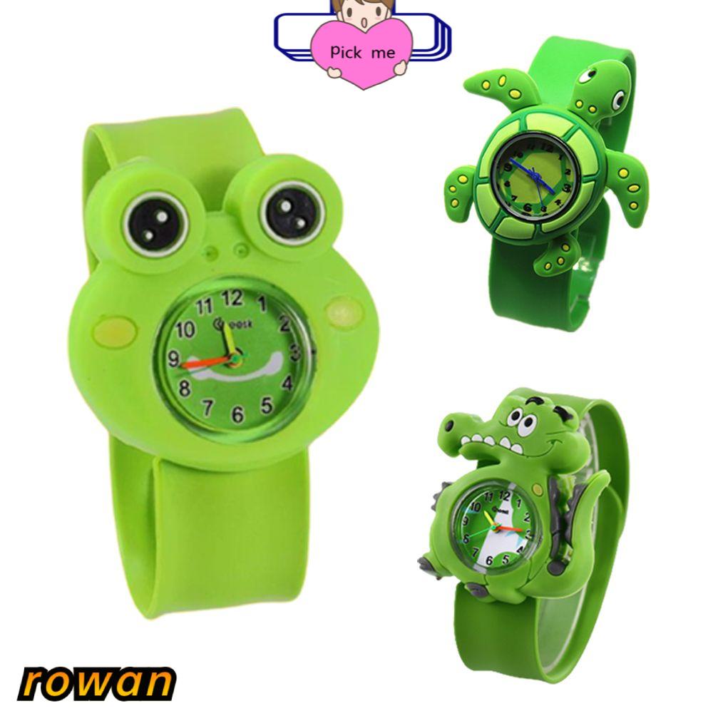 Đồng hồ đeo tay kỹ thuật số hình ếch hoạt hình 3D dễ thương chất lượng cao cho bé