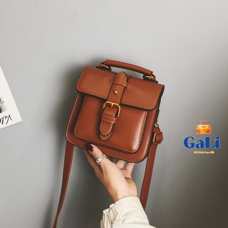 Túi xách nữ da trơn cao cấp, Túi nữ đeo chéo sang chảnh GL143