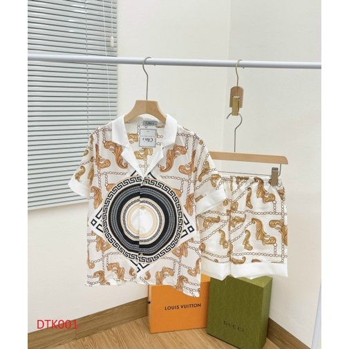 Bộ lụa cánh dơi áo cộc quần đùi cao cấp chất liệu mango CARY