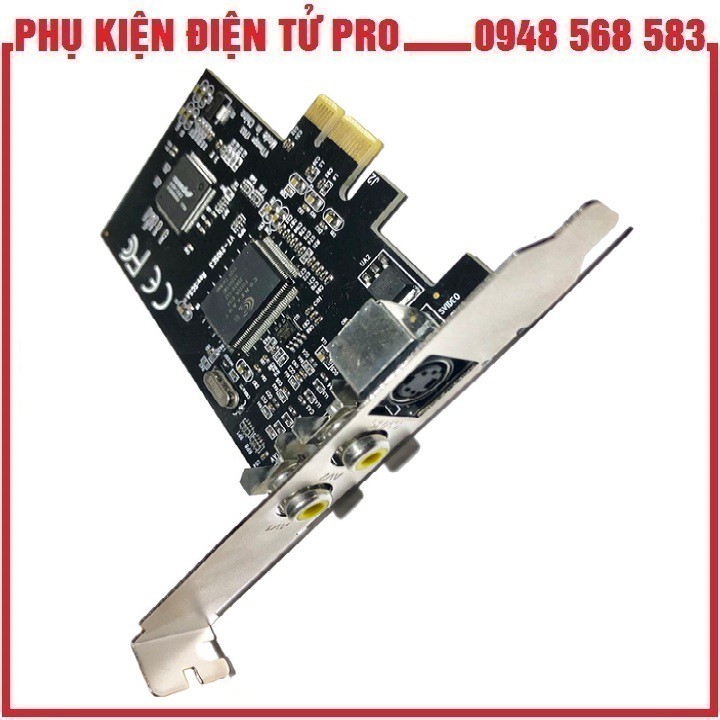 Card Pci Express To Av Svhs Svideo Giải Pháp Tốt Nhất Cho Chụp Và Ghi Âm Nguồn Video Trên Máy Tính Hỗ Trợ Video Phone