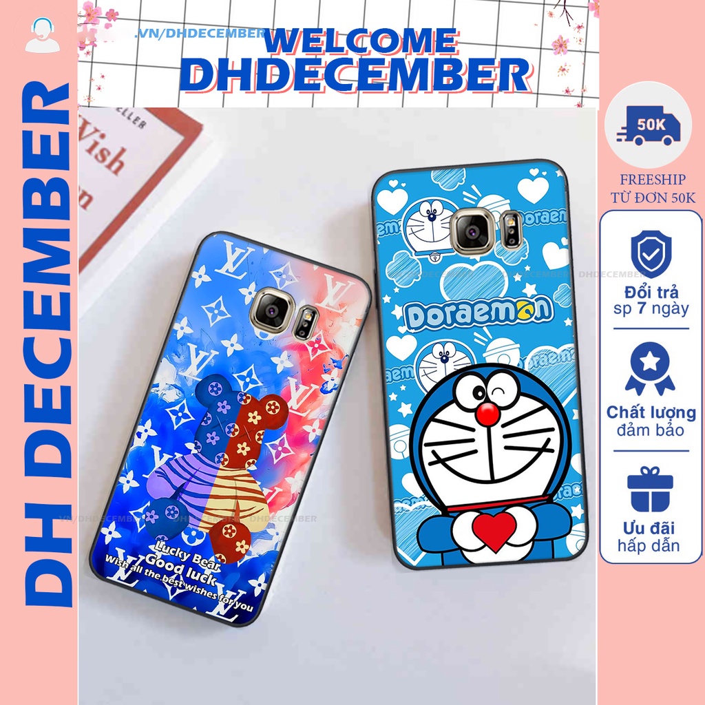 Ốp lưng Samsung Galaxy NOTE 5  in hình gấu K@ws, gấu nâu, dor@emon RẺ- ĐẸP- BỀN