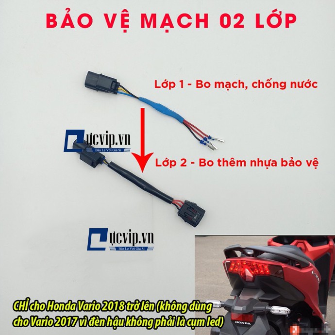 Mạch Nháy Đèn Hậu Stop F1 Cho Vario 2018 - 2019 MS1726