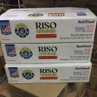TD1215 Sữa Bột Pha Sẵn Riso Opti Gold Nuti 110ml