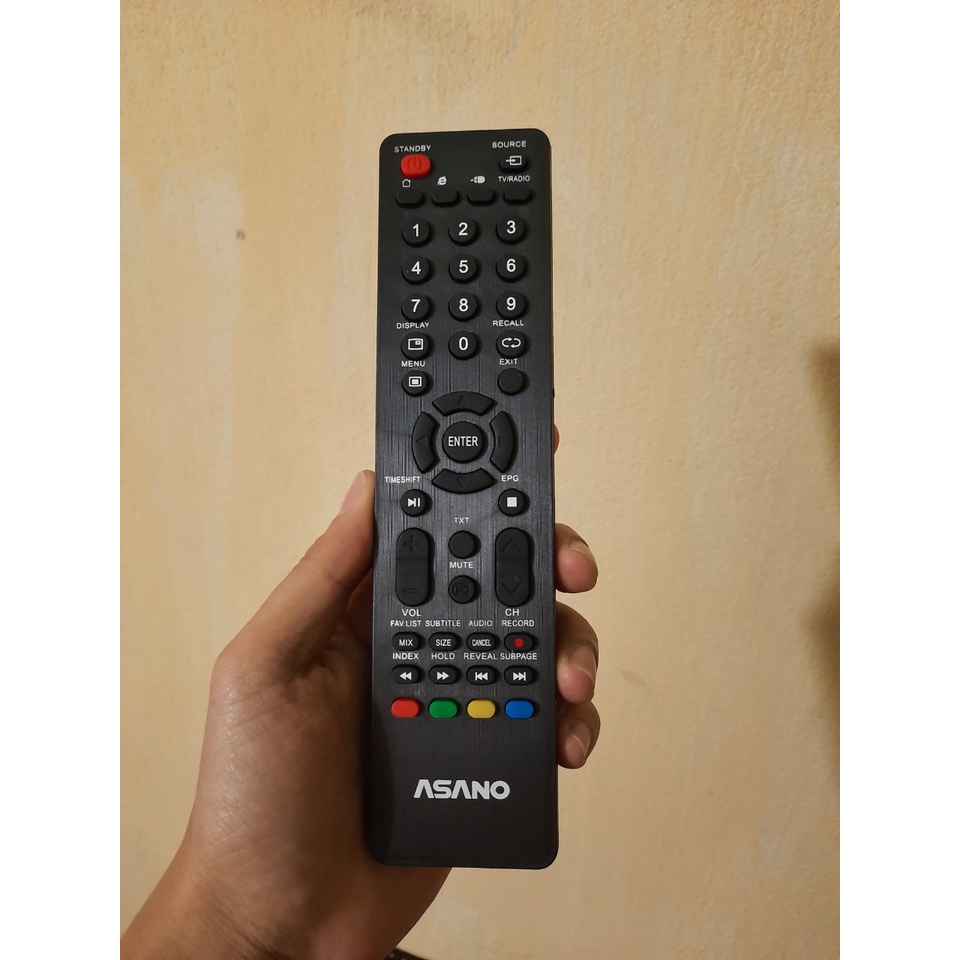 Remote Điều khiển TV Asano- Hàng mới chính hãng 100% tặng kèm Pin