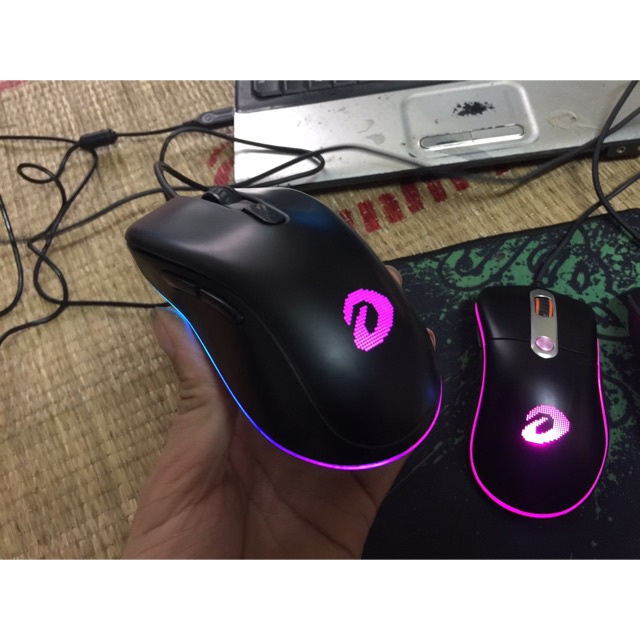 Chuột máy tính chơi game Dare -U EM908/905 , Dareu VX6 cũ led RGB chính hãng còn dùng tốt - Chuột Gaming led Dareu M908