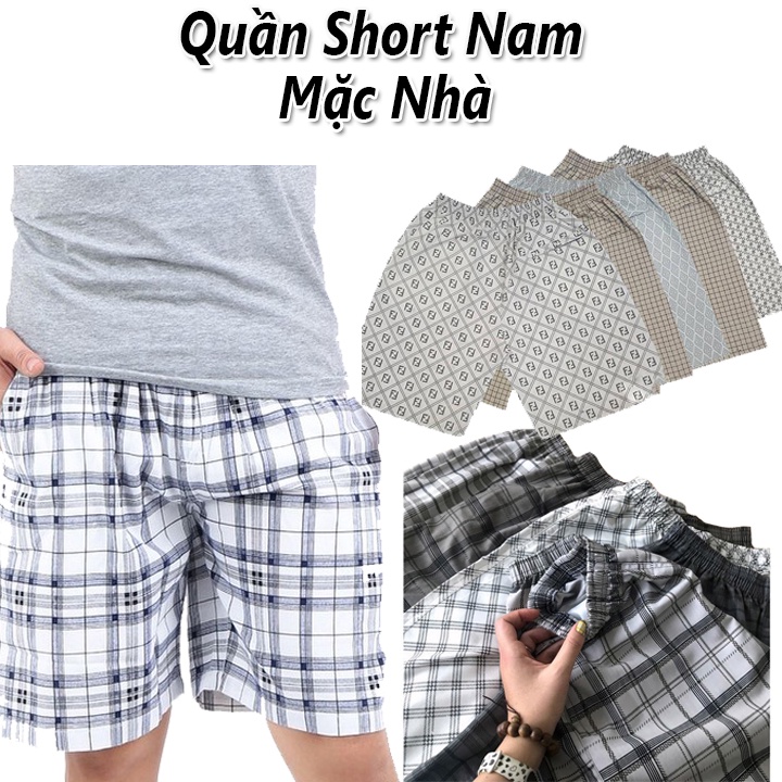 Combo 5 Quần short nam xuất khẩu, HÀNG VIỆT NAM CHẤT LƯỢNG CAO mặc ở nhà, mặc đi chơi rất thoải mái và cực mát