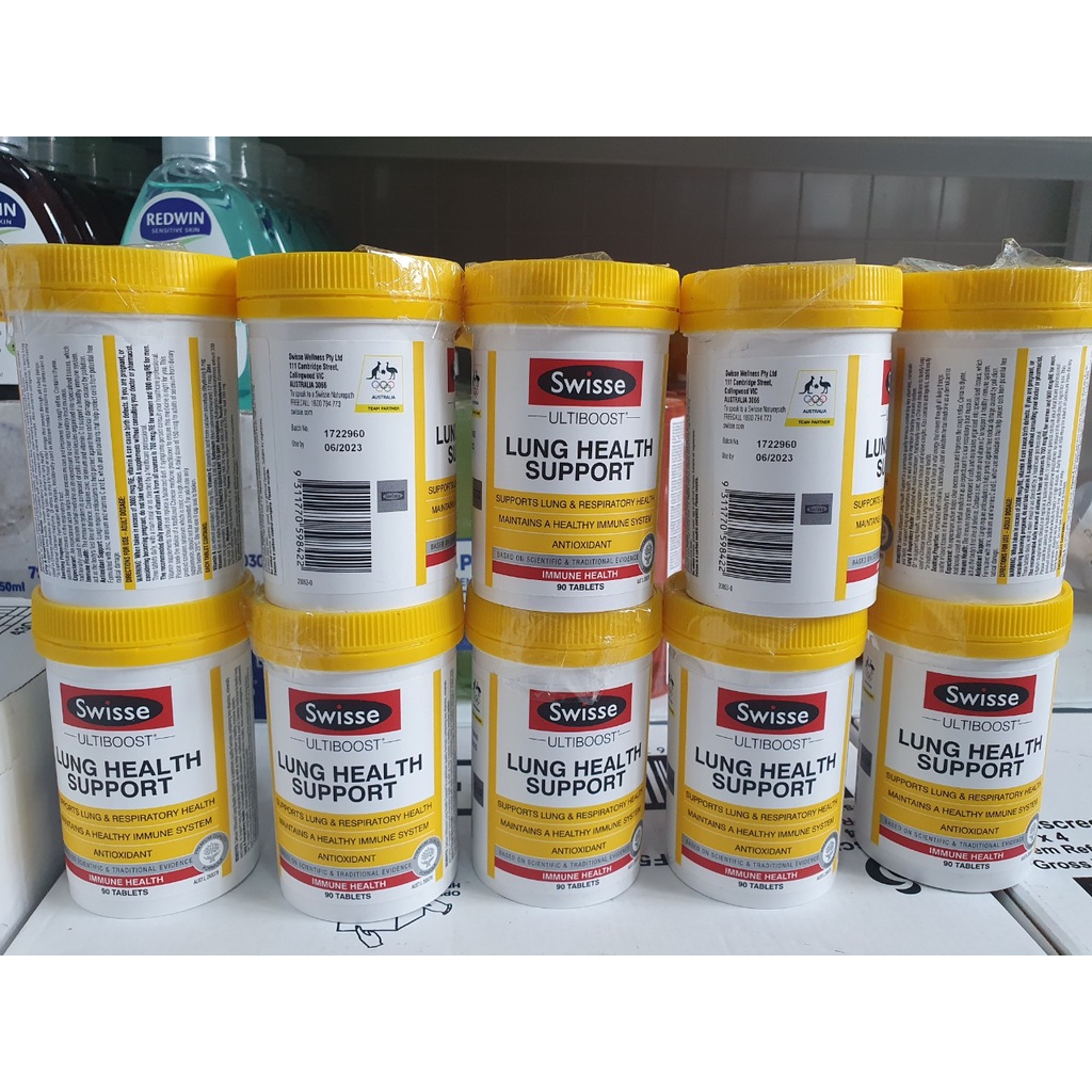 Thải Độc Phổi Swisse Lung Health Support 90 viên
