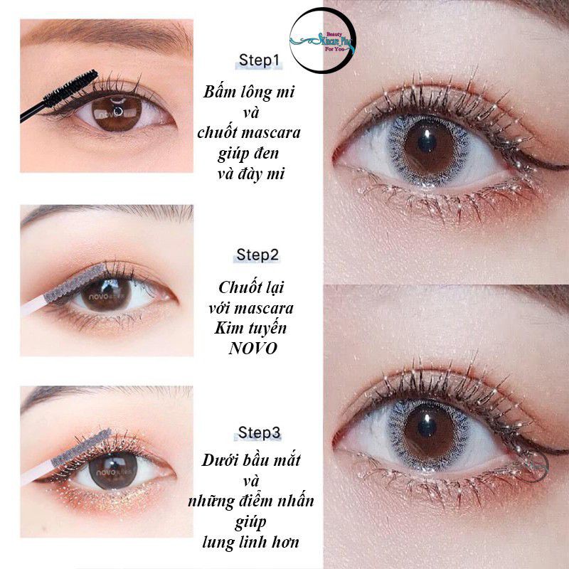 Nhũ mắt kim tuyến lấp lánh