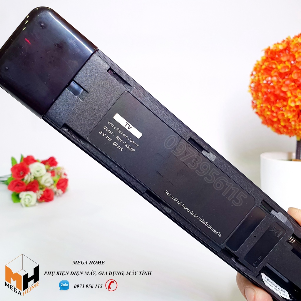 Điều khiển tivi sony giọng nói RMF-TX520  remote giọng nói tivi sony TX520 phím mềm bảo hành 1 đổi 1 30 ngày
