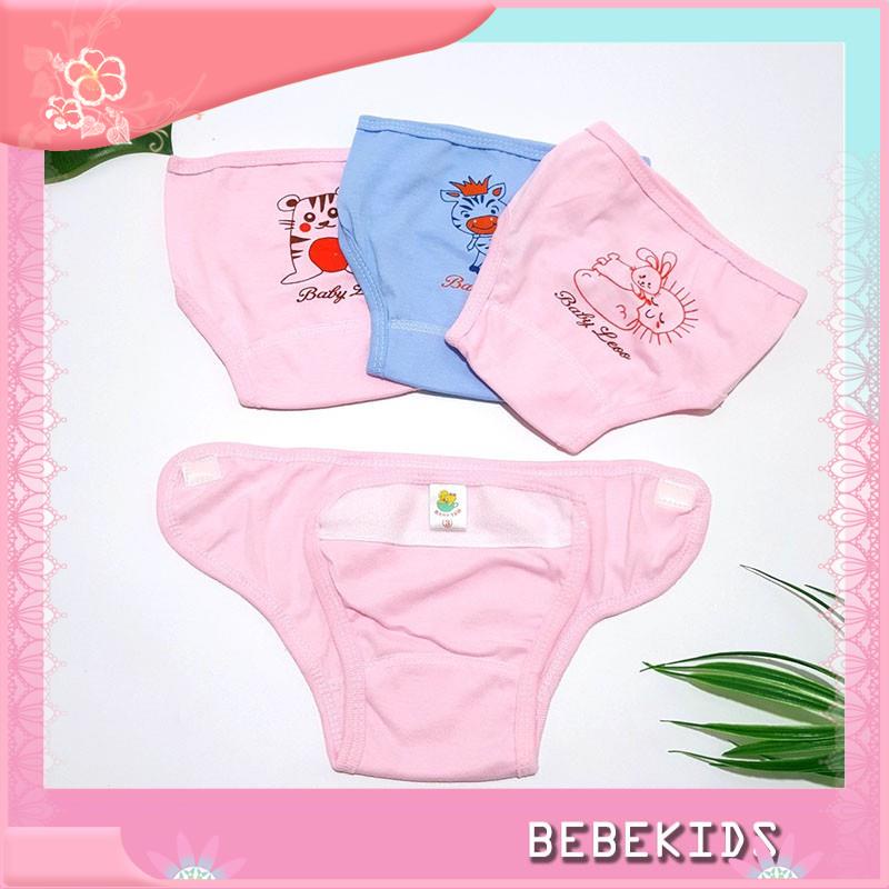 [Giảm giá thần tốc] Quần đóng bỉm baby Leo, quần dán bỉm cho trẻ sơ sinh size 1,2,3 cho bé 3 đến 8kg