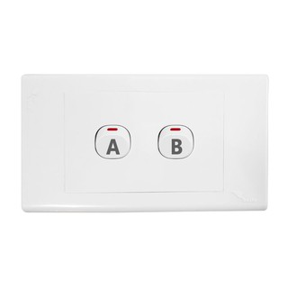 Hạt công tắc 2 chiều 10A bật đèn cầu thang phòng ngủ A-B