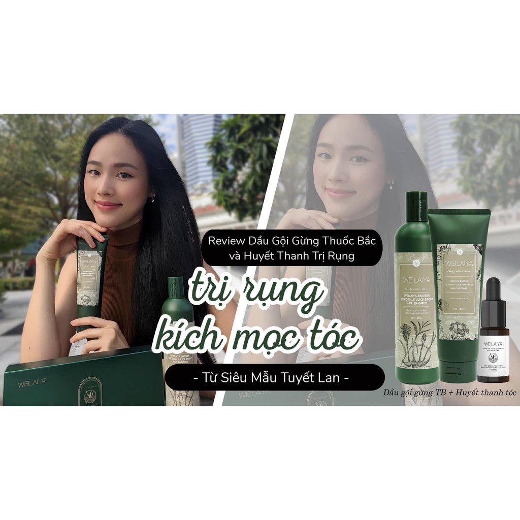 Dầu gội Weilaiya, dầu gội gừng , 100% từ thiên nhiên | BigBuy360 - bigbuy360.vn