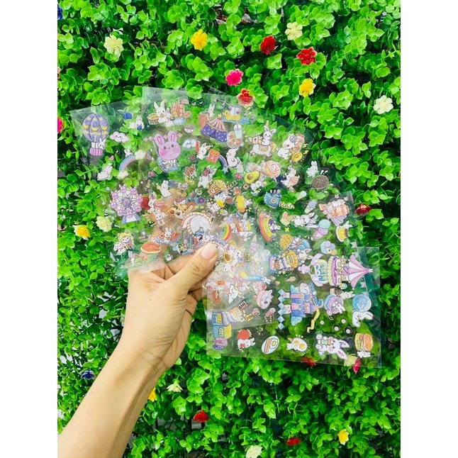 Miếng Dán Trang Trí Sticker Trang Trí Sticker Dán Giấy Đồ Dùng  Phong Cách Hàn Quốc Dễ Thương Mẫu Mới