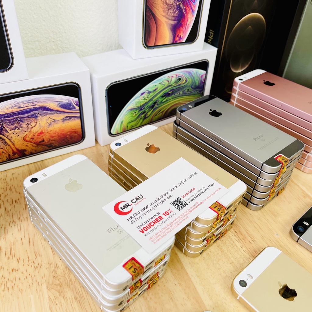 Điện thoại iPhone SE 16 - 32- 64G Bản quốc tế Chipset Apple A9 2 nhân Tốc độ CPU 1.8 GHz RAM 2 G Full HD - MRCAU | BigBuy360 - bigbuy360.vn