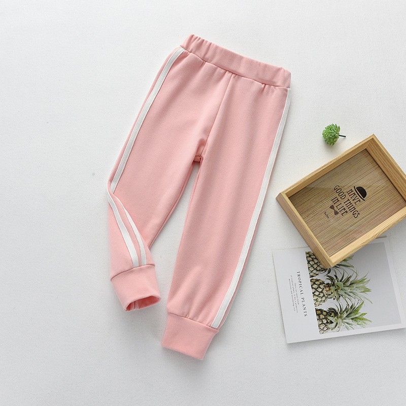 Quần cotton mềm dáng dài thời trang hàng ngày cho bé