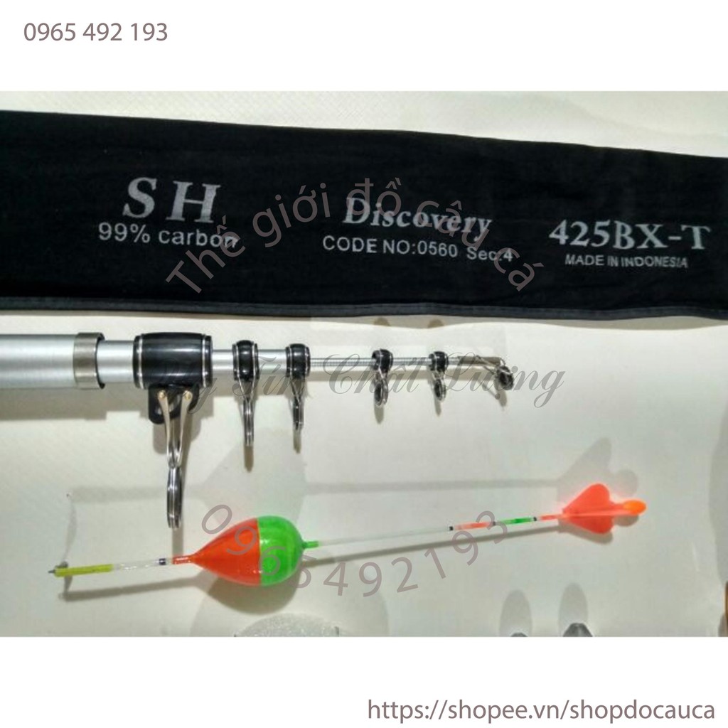 [Nhập mã MASO100K - giảm 10% - đơn trên 400K] Bộ cần câu lục SH Discovery BX-T Máy AD9000 tặng phụ kiện ( rẻ vô địch )