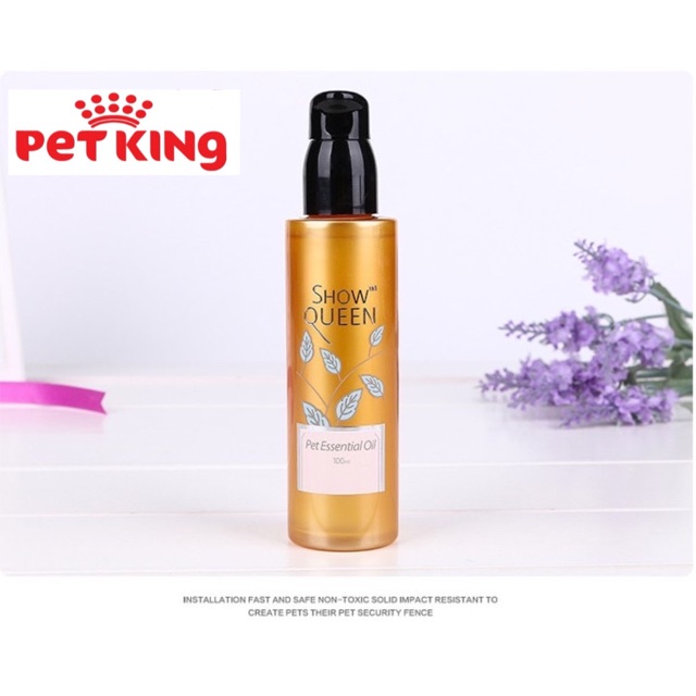 Tinh Dầu Dưỡng Lông Show Queen 100ml dành cho Thú Cưng