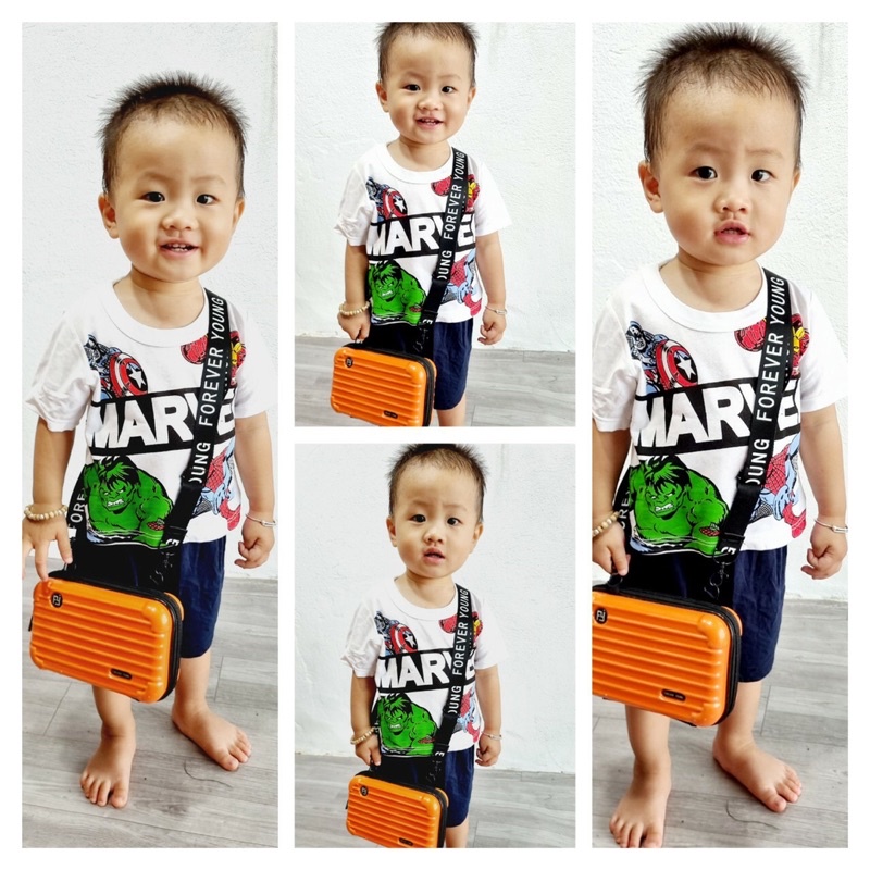 Set bộ thun đùi bé trai 21506