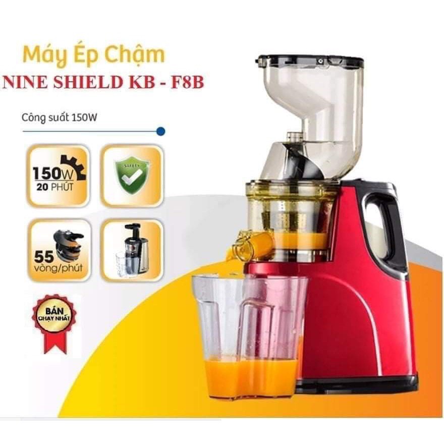 MÁY ÉP CHẬM Nineshield KBF8B - SATVM JE07 MÁY ÉP TRÁI CÂY CHÍNH HÃNG 2022 [ BẢO HÀNH 12 THÁNG ]